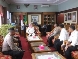 Kapolres Sukoharjo AKBP Sigit Berkunjung ke Forkopimda Untuk Jalin Sinergitas