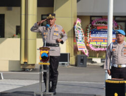 Kapolres Sukoharjo Pimpin Sertijab Sejumlah Perwira Yang Terkena Mutasi