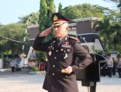 Kapolresta Pati Pimpin Upacara Bendera Harkitnas ke 115 tahun
