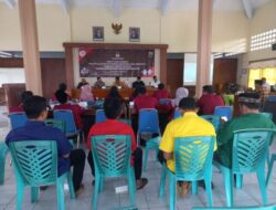 Kapolsek Karanganyar Hadiri Rapat Pleno Terbuka Rekapitulasi Daftar Pemilih Sementara Hasil Perbaikan