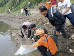 Potongan Tangan & Badan Ditemukan di Sungai Tanggul Tipes Sukoharjo, Warga Heboh!