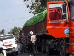 Kecelakaan Sepeda Motor VS Truk Trailer di Pancur Rembang, Rincian Kronologisnya