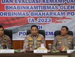 Maksimalkan Peran Kepolisian, Polres Demak Meresmikan Polisi RW