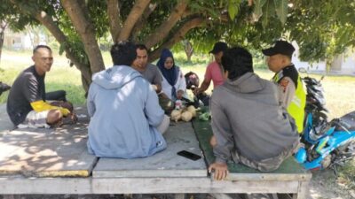 Membaur Masyarakat, Cara Polsek Kragan Rembang Tampung Informasi Kamtibmas