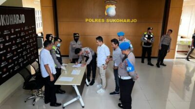 Anggota Polres Sukoharjo Di Tes Urine Secara Acak, Hasil: Negatif Narkoba