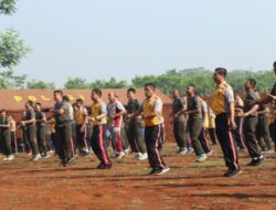 Jalin Silatutahmi dan Pererat Sinergitas, TNI-Polri Batang Gelar Olahraga Bersama