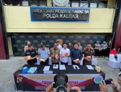 Polda Kalbar Berhasil Gagalkan Penyelundupan 6,3 Kilogram Sabu di Bandara Supadio