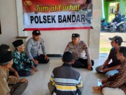 Polsek Bandar Batang Jum’at Curhat Bersama Warga Tambahrejo