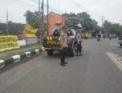 Polsek Lasem Patroli BLP Siang Pantau Arus Lalu Lintas Pantura di Wilayahnya