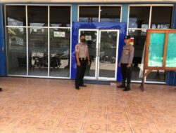 Polsek Sematu Jaya Polres Lamandau Lakukan Patroli BANK BRI
