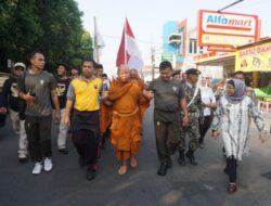 Rute Perjalanan Biksu dari Thailand ke Candi Borobudur Melewati Jalur Pantura