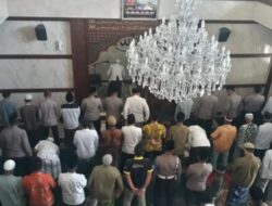 Kapolres Sukoharjo Silaturahmi Toga dengan Safari Sholat Jumat di Masjid Wisanggeni