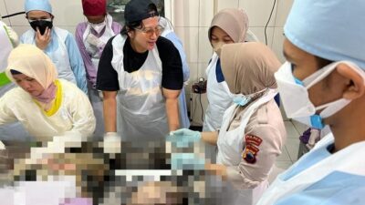 Sampel Potongan Tubuh Manusia di Kali Jenes Sukoharjo Dibawa ke Puslab Forensik Polda Jateng