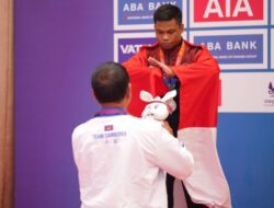 SEA Games 2023 di Kamboja, Samuel Marbun Putra Humbahas Peroleh Medali Perak