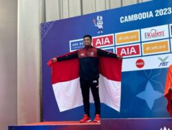 Samuel Marbun dari Humbahas Peroleh Medali Perak di SEA Games Kamboja 2023