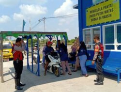 Sat Samapta Polres Rembang Melakukan Patroli ke Obvit Wisata Pantai