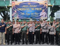 Perkuat Soliditas TNI-Polri, Kodim dan Polresta Pati Melaksanakan Halalbihalal