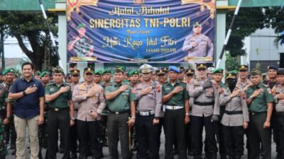 Sinergitas TNI-Polri Tak Tergoyahkan, Dandim 0718 : Kami Saudara Kandung