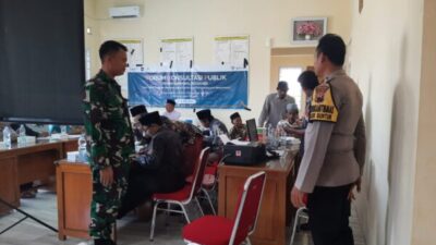 Sinergritas TNI, POLRI Kawal Registrasi Sosial Ekonomi (Regsosek)