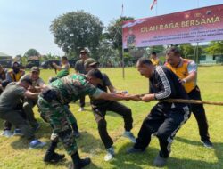 Olahraga Bersama TNI-Polri di Pati Perkokoh Sinergitas