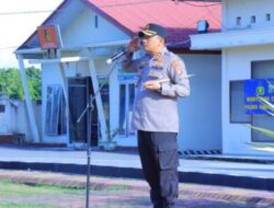 Tekankan Tanggung Jawab Dan Jaga Kekompakan, Himbauhan Kapolres Saat Pimpin Apel Pagi