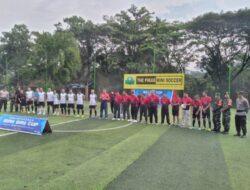 Terjunkan Anggota Polres Banjarnegara Pastikan May Day Cup Mini Soccer Aman
