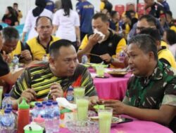TNI-POLRI Polres Humbahas Laksanakan Giat Halalbihalal Tingkatkan Solidaritas Personil