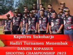 Video Kapolres Sukoharjo Hadiri Ternamen Menembak Shooting Championship 2023