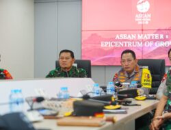Tinjau 91 Command Center, Kapolri dan Panglima TNI Pastikan Kesiapan Personel Jelang KTT ASEAN