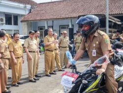 226 Kepala Desa di Banjarnegara Mendapat Motor Dinas Keren, Langsung Girang
