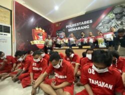Nyambi Jadi Pengedar Sabu, Satpam Perumahan Diringkus Polrestabes Semarang