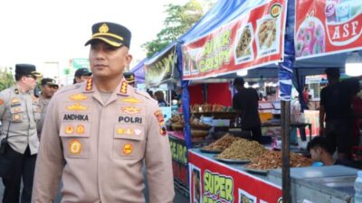 Bazar UMKM di Stadion Joyo Kusumo Kab. Pati, Polresta Pati Meriahkan Hari Bhayangkara Ke 77