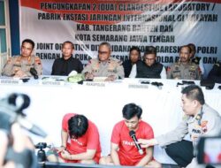 Polisi Gerebek Pabrik Ekstasi di Pedurungan Semarang, Diduga Jaringan Internasional