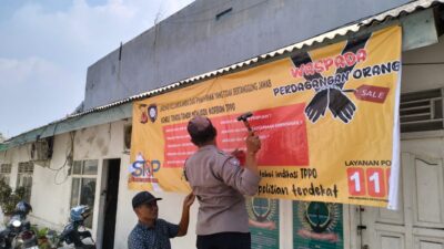 Bhabinkamtibmas Polsek Klari Gencar Sosialisasikan Bahaya TPPO di Desa Anggadita