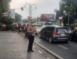 Cipta Kondusif Unit Samapta Polsek Bojongloa Kaler monitoring pusat keramaian – Wilkum Polrestabes Bandung