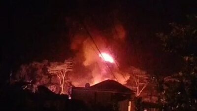 Penampungan BBM di Banjarnegara Terbakar, Diduga Korsleting Listrik