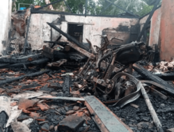 Ditinggal Sholat ke Masjid, Rumah Seorang Janda Anak 1 di Banjarnegara Terbakar