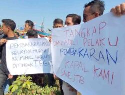 2 Kapal asal Jateng Dibakar di Kalbar, Nelayan Juwana Pati Menuntut Keadilan
