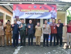 Enam Desa di Batang Menjadi Kampung Tangguh Guna Cegah dan Lawan Peredaran Narkoba