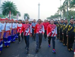 Fun Walk Besama Lintas Elemen, Kapolri Gaungkan Jaga Persatuan-Kesatuan Bangsa