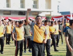 Hari bhayangkara, Kapolda Jateng : Melalui Olah Raga Bersama kita Tingkatkan Soliditas