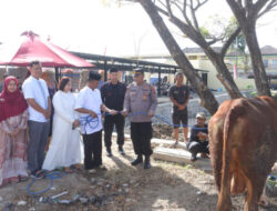 Idul Adha Tahun Ini, Polres Sukoharjo Salurkan 6 Sapi dan 17 Kambing