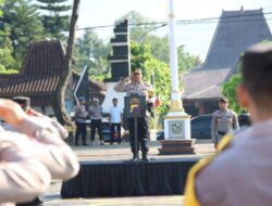 Jaga Kamtibmas, Polres Banjarnegara Kukuhkan 506 Anggota Jadi Polisi RW