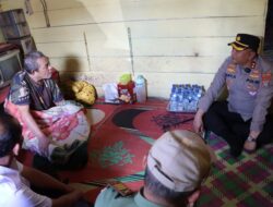 Kapolres Humbahas Laksanakan Kegiatan Anjangsana, Sambut HUT Bhayangkara ke-77