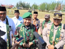 Kapolres Rembang Hadiri Penutupan TMMD Sengkuyung Tahap I 2023 di Desa Gedungmulyo