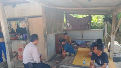 Kapolsek Pakisjaya Berikan himbauan Cegah Terjadi TPPO Kepada Warga Masyarakat Desa Tanjungpakis