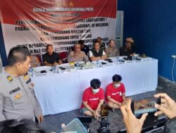 Ini Kronologi Penangkapan 2 Tersangka pada Pabrik Narkoba di Semarang