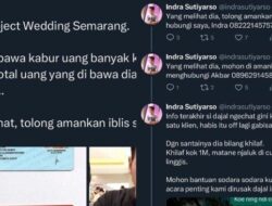 MIRISNYA Calon Pengantin di Semarang, Uang Nikah Ditilep WO, Pelaku Disebut Gondol Lebih dari Rp 1 M