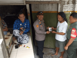 Maraknya Kasus TPPO, Polsek Rembang Kota Himbau Warga & Pasang Stiker Antisipasi TPPO