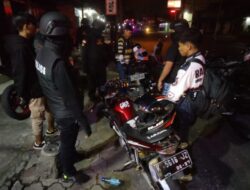 Polres Sukoharjo Amankan Sepuluh Remaja Pengendara Sepeda Motor Knalpot Brong